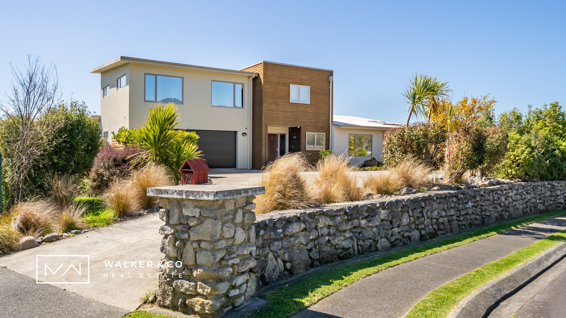 2 front house drivway